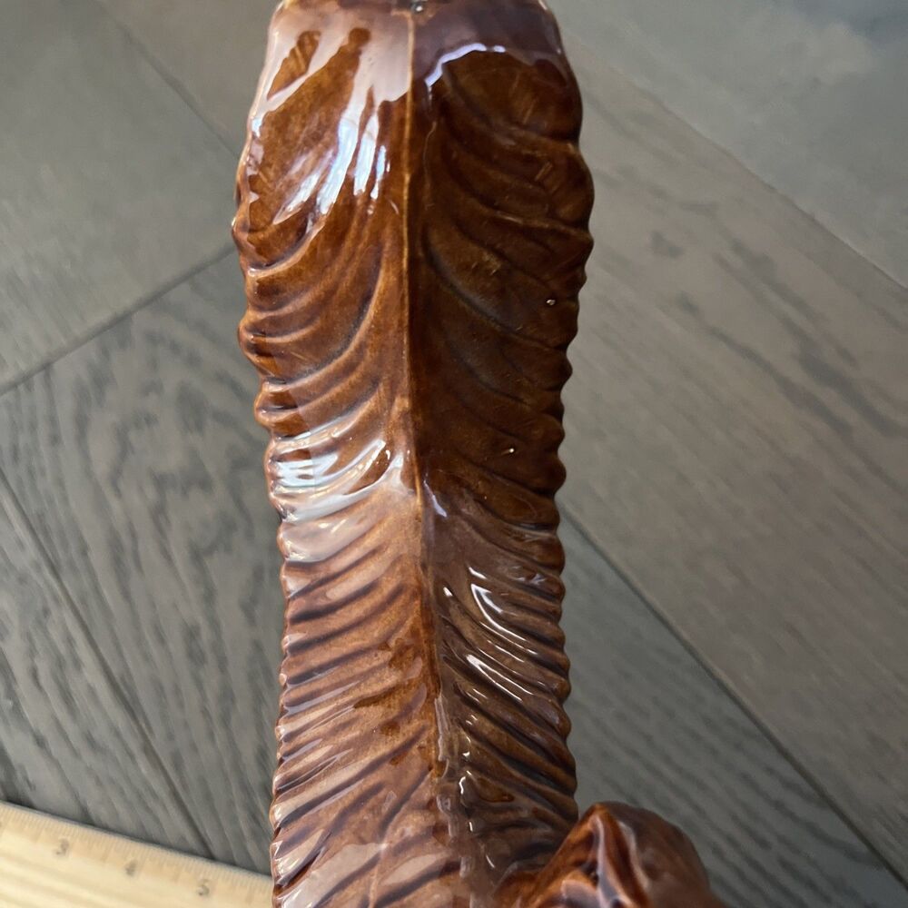 Set of 2 Vintage 1970's  Arnels Ceramic Squirrel Figurines  9" & 12" Brown EUC - Picture 7 of 12